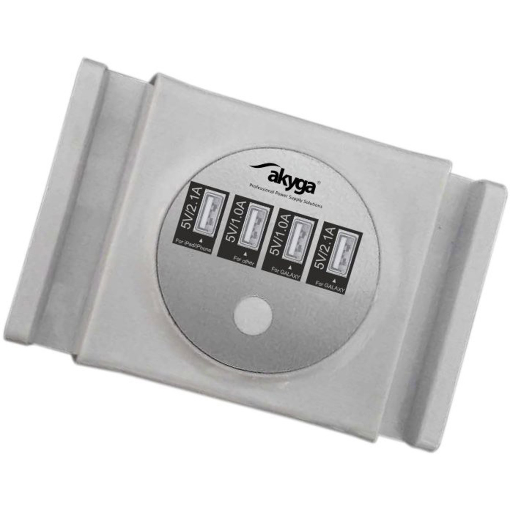 Akyga Ak-tb-05 4x Usb 5v 6a Wandladegerät-netzteilstation Für Handys