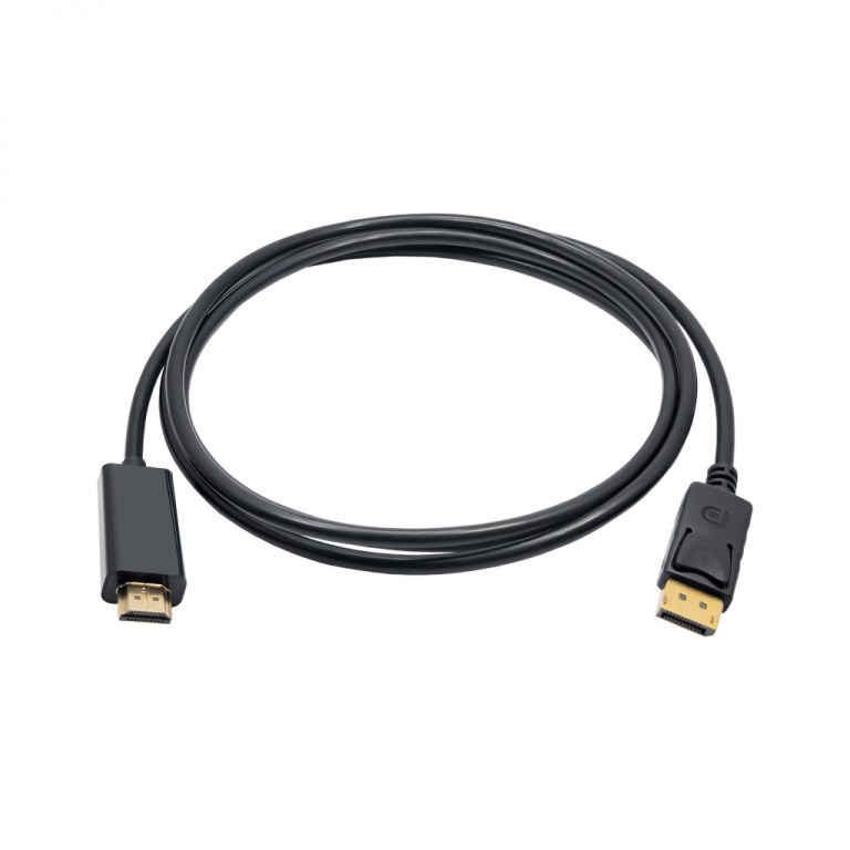 Akyga Ak-av-05 Displayport Hdmi 2.0 Kabel Für Pc-monitor 4k Audio Video 1,8 M