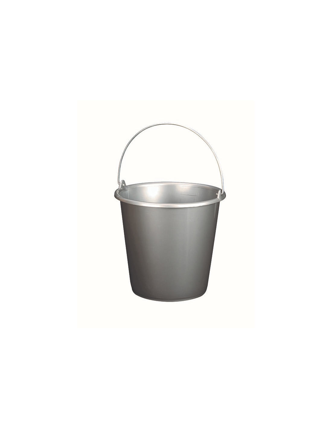 Eimer Aluminium-et-plastique Graduated 12l Metallgriff Mit Skala