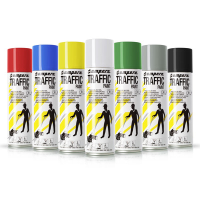 Bodenmarkierspray Traffic Paint 500ml Gelb