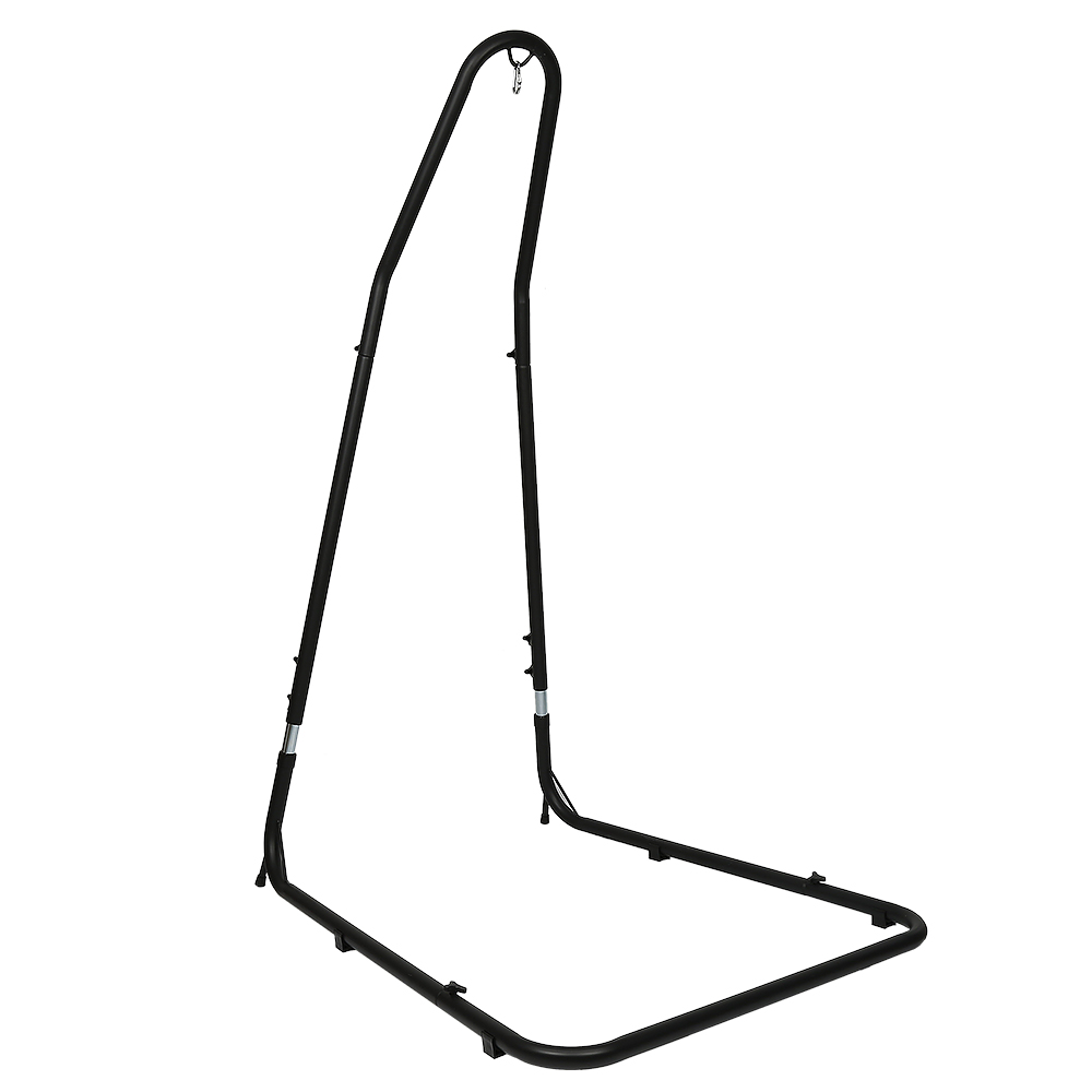 Hängesessel Gestell Metall Höhenverstellbar, Hängestuhlständer Hängesitzgestell Mit Stabiler Struktur Ständer Für Hängestuhl Garten 135x115x200cm