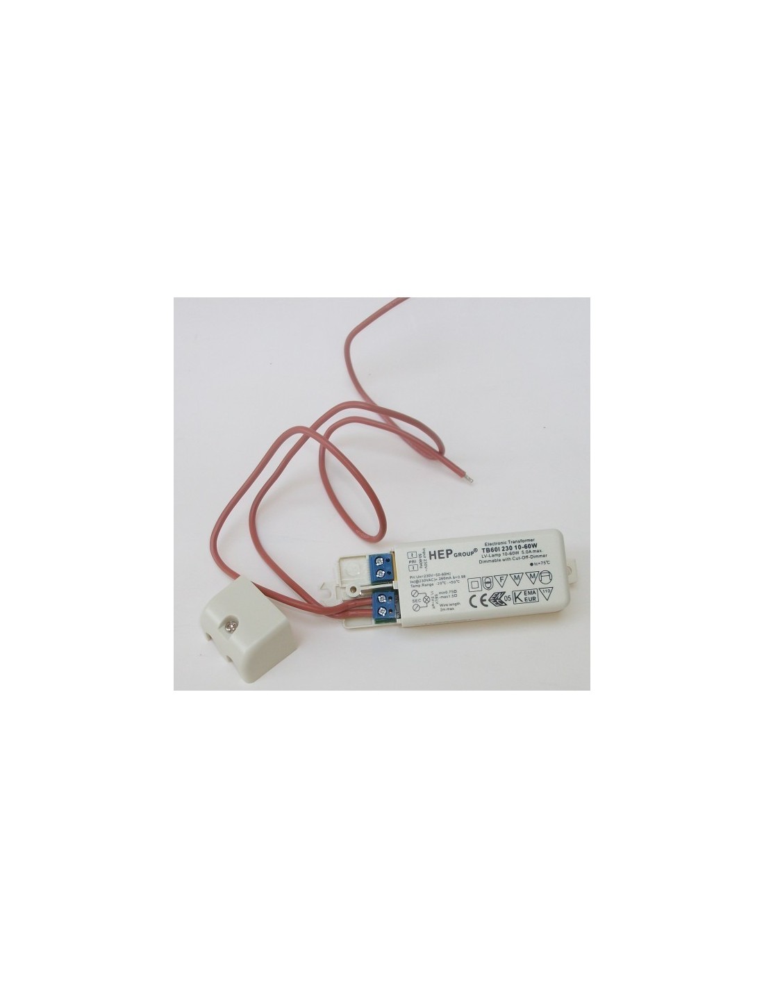 Elektronischer Konverter - Einfacher Klemmenblock - 40/60 W - Aric