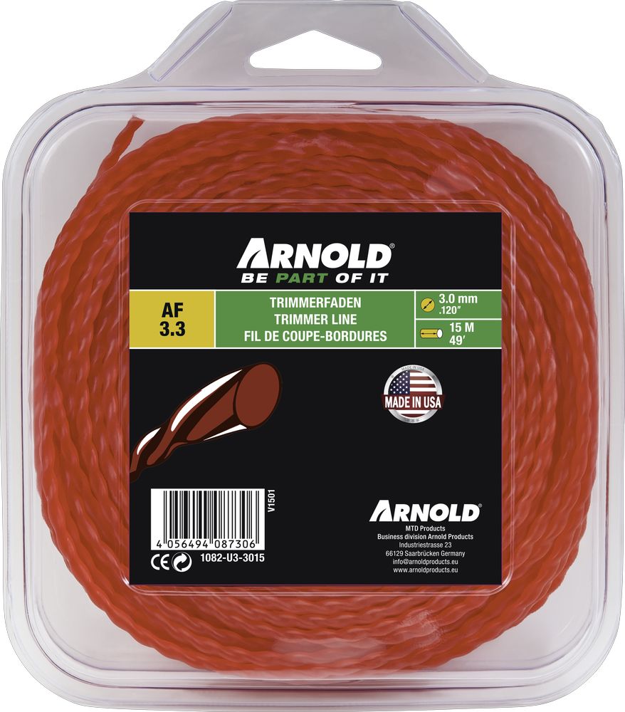 Nylonfaden Af 3,3 / 3,0 Mm 15 M Arnold