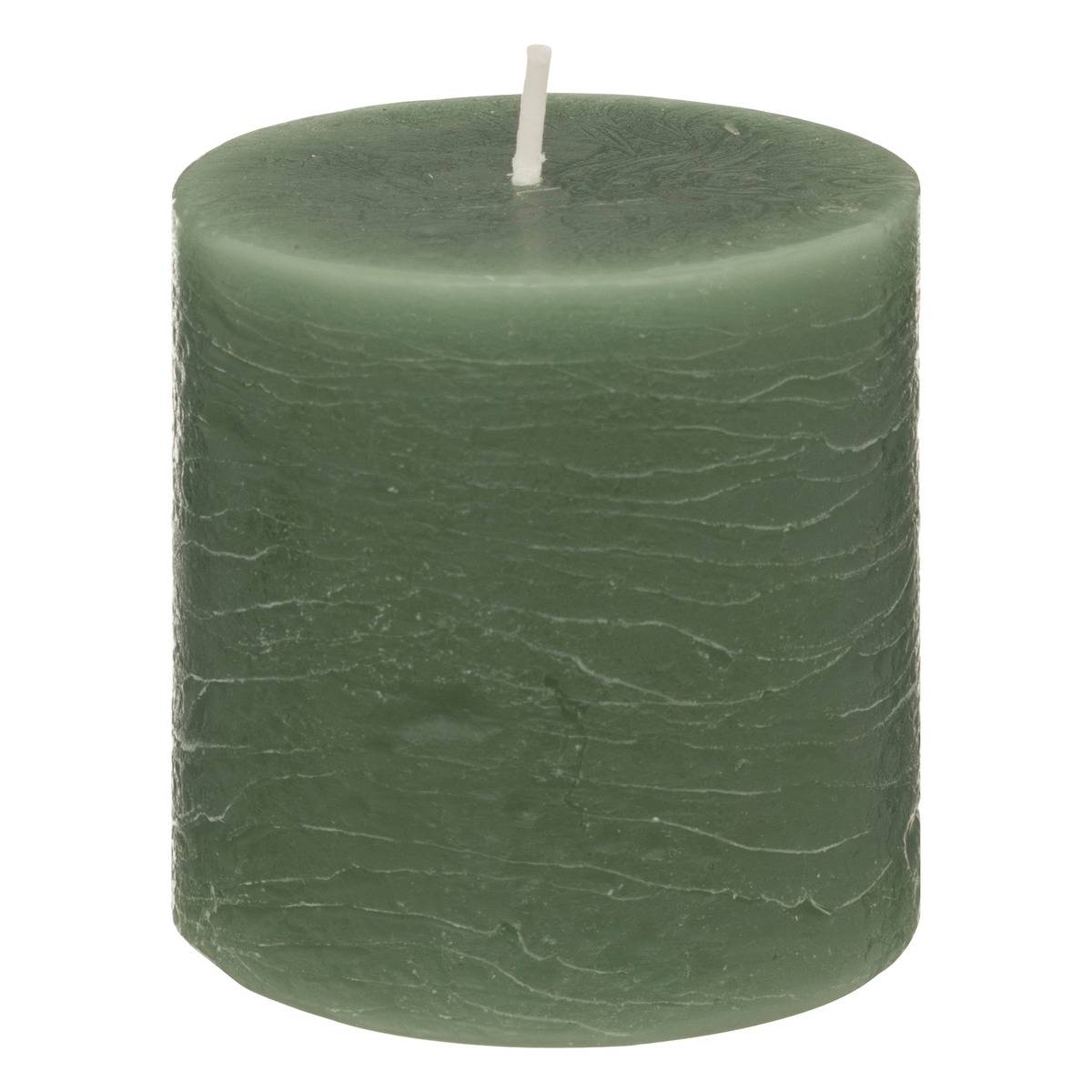 Rustikale Kerze - Eukalyptusgrün - 220 G