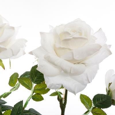 Atmosphera Künstliche Rose Krzew Rozy 74 Cm