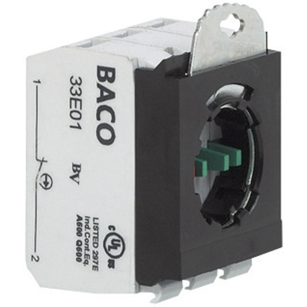 Baco - 333e30 Kontaktelement Mit Befestigungsadapter 3 Schließer Tastend 600 V 1 St.