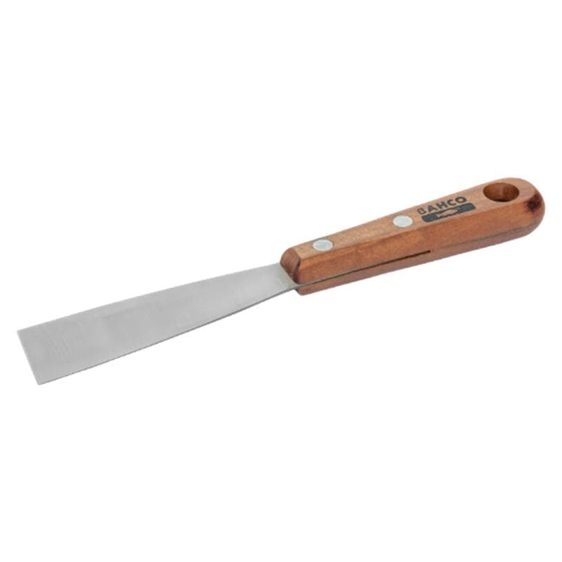 Bahco Farbschaber Mit Kohlenstoffstahl-klinge Und Holzgriff, 80 × 225 mm