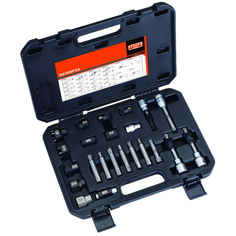 Stecknuss Bahco 4-pin 17h Geformter Koffer Universal