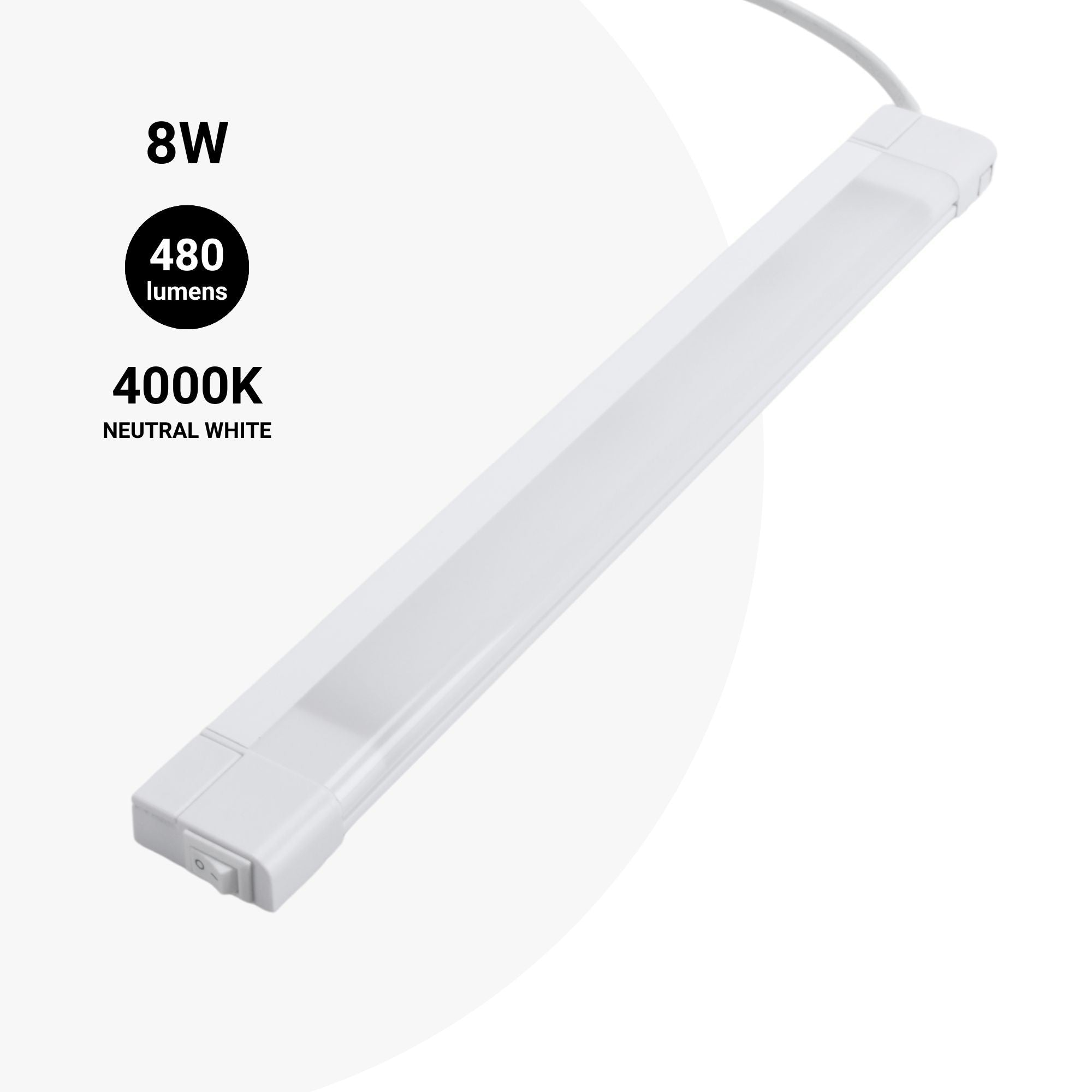 Barcelona Led - Led Unterbauleuchte Küche 8w 50cm