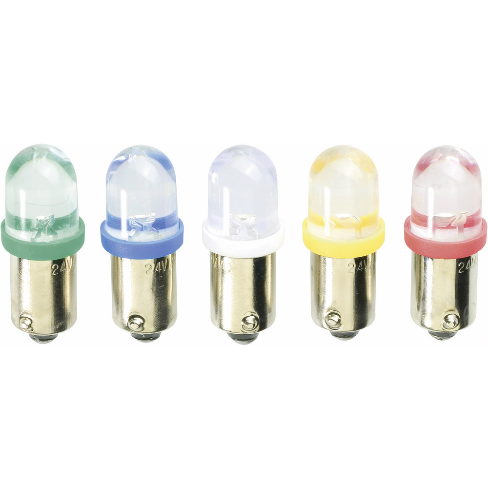 Barthelme - 59092415 Led-signalleuchte Weiß Ba9s 24 V/dc, 24 V/ac