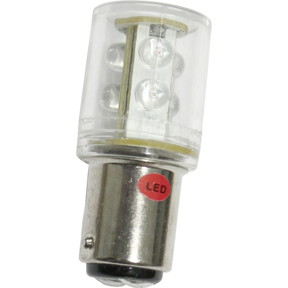 52160215 Led-lampe Weiß Ba15d 24 V/dc, 24 V/ac 22 Lm - Barthelme