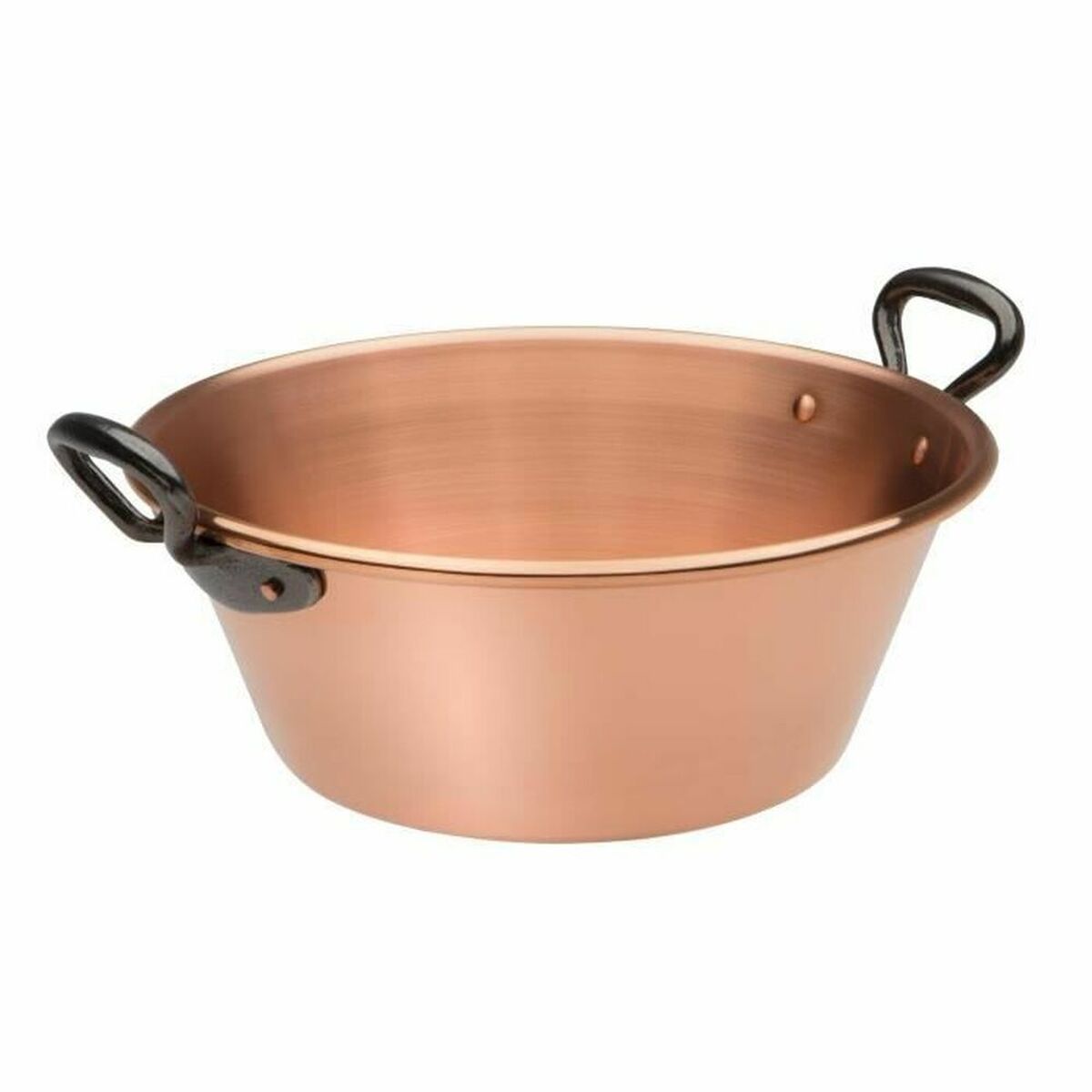 Baumalu Jam Pan 26 Cm Copper 12/10th Cast Iron Handles