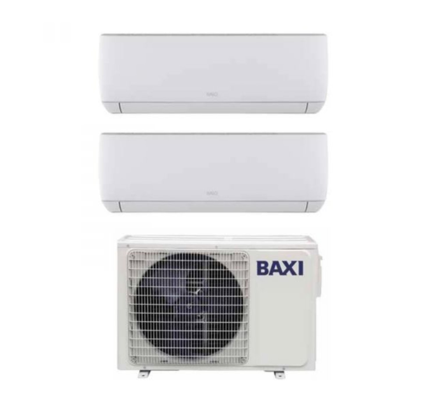 Baxi Dual Split Inverter Klimagerät Serie Astra 9+12 Mit Lsgt40-2m R-32 Wi-fi Optional 9000+12000 - Neu