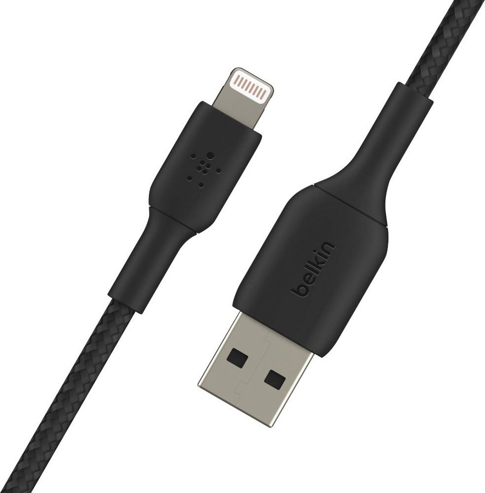 Belkin Lightning Lade/sync Kabel 15cm, Ummantelt, Mfi Zert, Schw. Bild 2