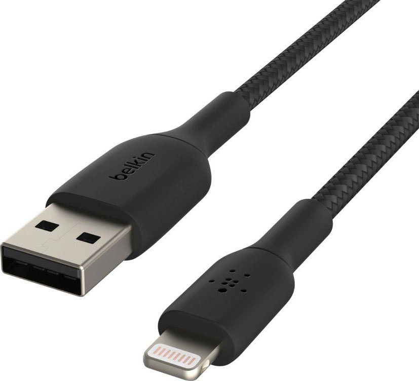 Belkin Lightning Lade/sync Kabel 15cm, Ummantelt, Mfi Zert, Schw. Bild 4