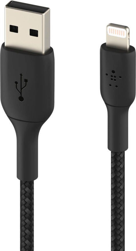 Belkin Lightning Lade/sync Kabel 15cm, Ummantelt, Mfi Zert, Schw. Bild 5