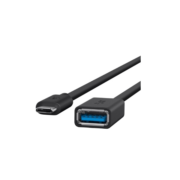 Adapter Usb 3.0 Belkin F2cu036btbtblk Von Usb-c Zu Usb-a Schwarz