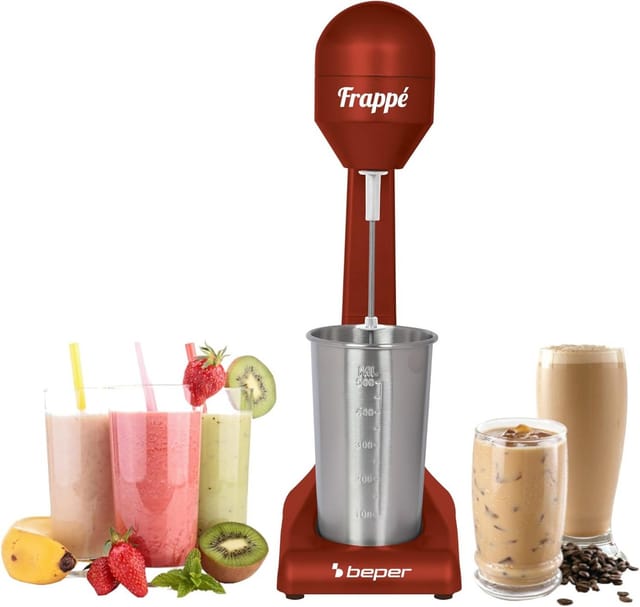 Beper Bp.690 Mixer Rot 500 Ml 2 Geschwindigkeiten