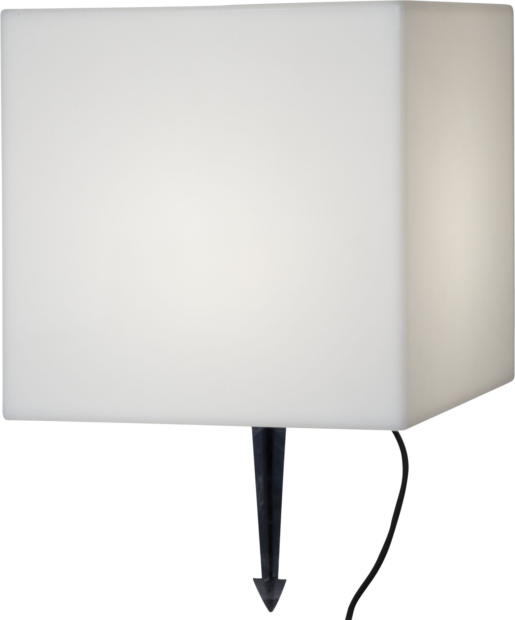 Led-deko-würfel "gardenlight",weiß, 38x38cm, Ip65