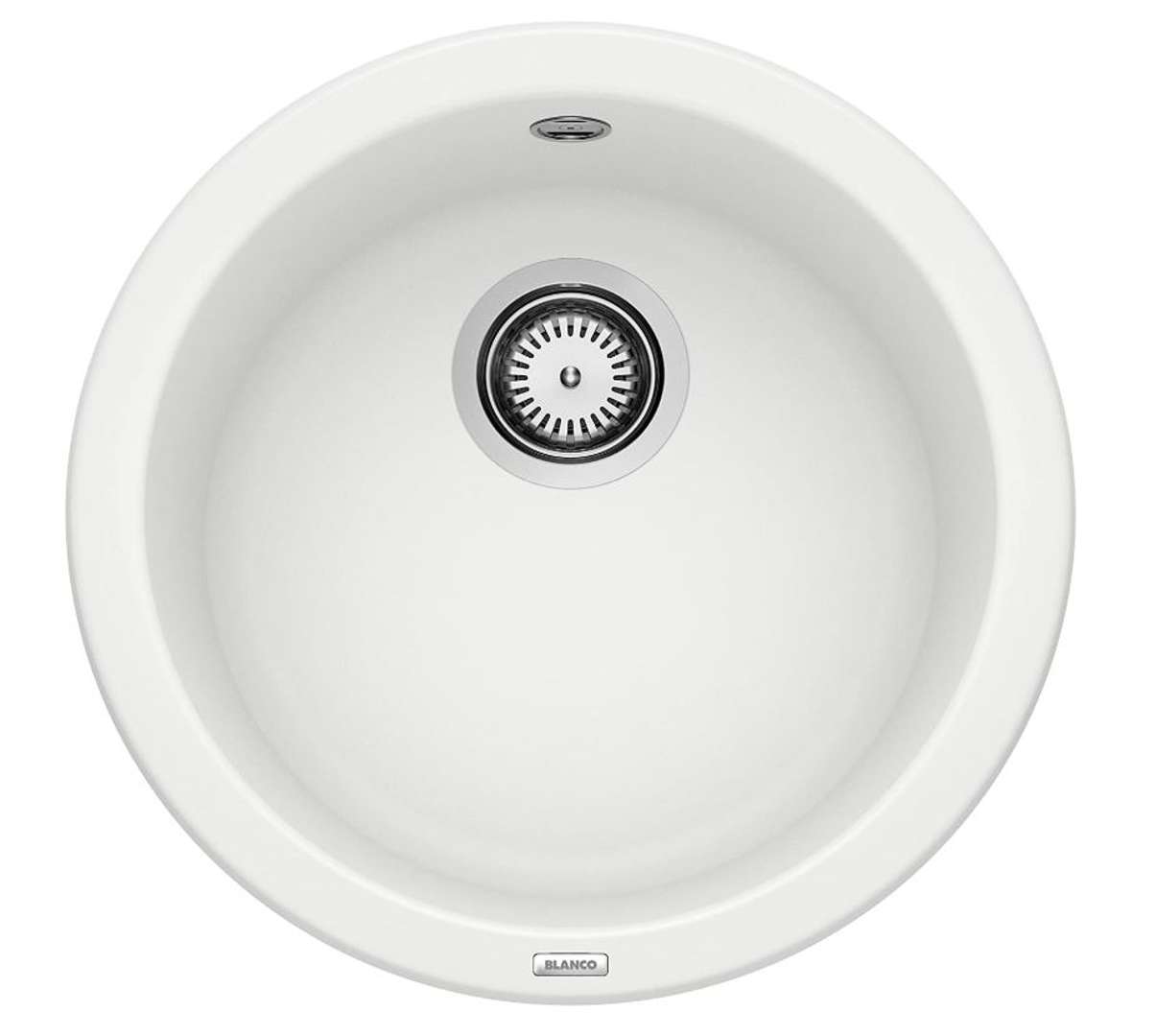 Einbauwaschbecken 43cm Weiß Silgranit Blanco 511621