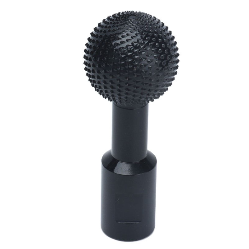 10 Mm Kugelförmiger Rotationsfräser Aus Kohlenstoffstahl Für Winkelschleifer Typ 115/125, Schwarz.