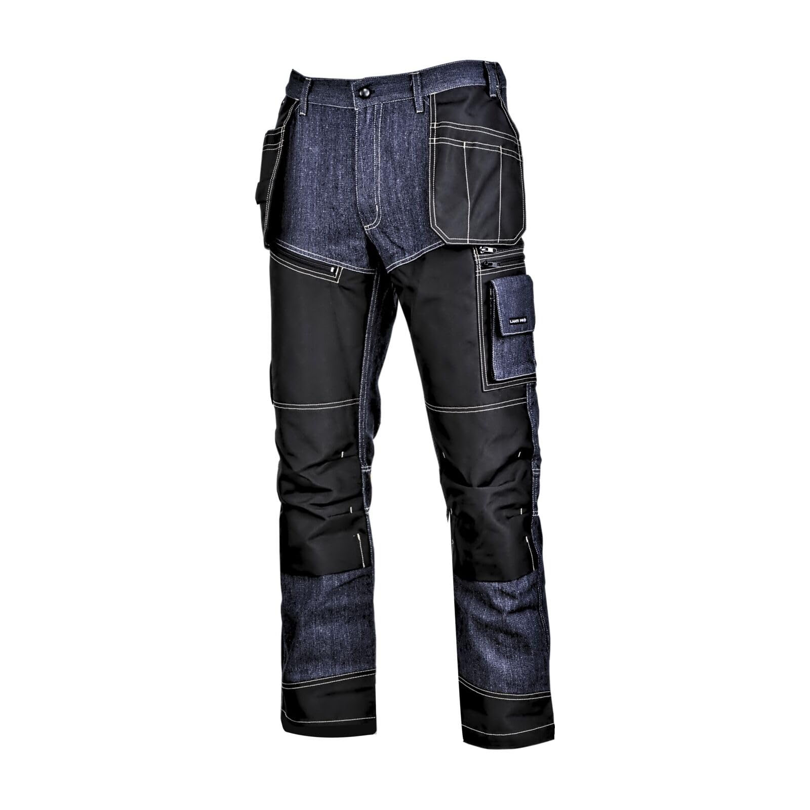 Lahti Pro Hose Blauer Denim Mit Verstärkungen, 2xl, Ce, Lahti Brand