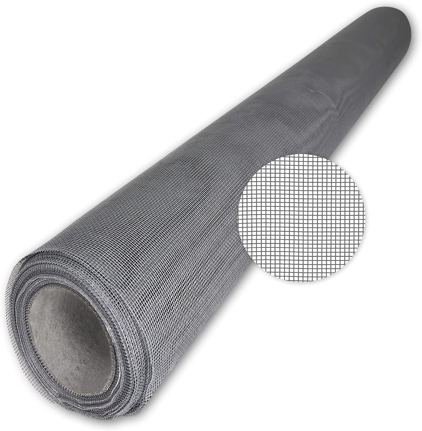 Graufaser -mückennetz -rotolo 50 Mt. - 50 Cm.