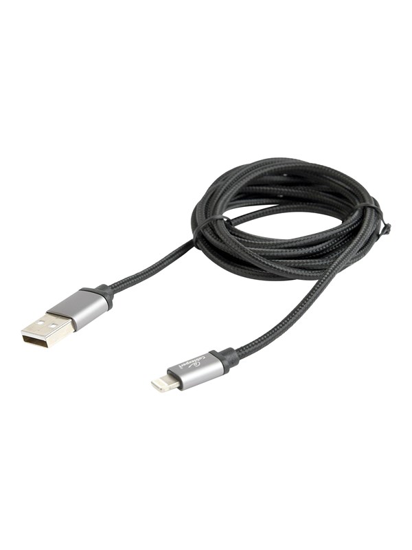 Gembird Ccb-musb2b-amlm-6 Mobiltelefonkabel Schwarz 1,8 M Usbzu Lightning