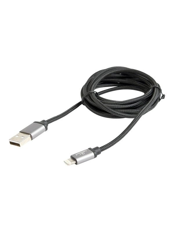 Gembird Ccb-musb2b-amlm-6 Mobiltelefonkabel Schwarz 1,8 M Usbzu Lightning