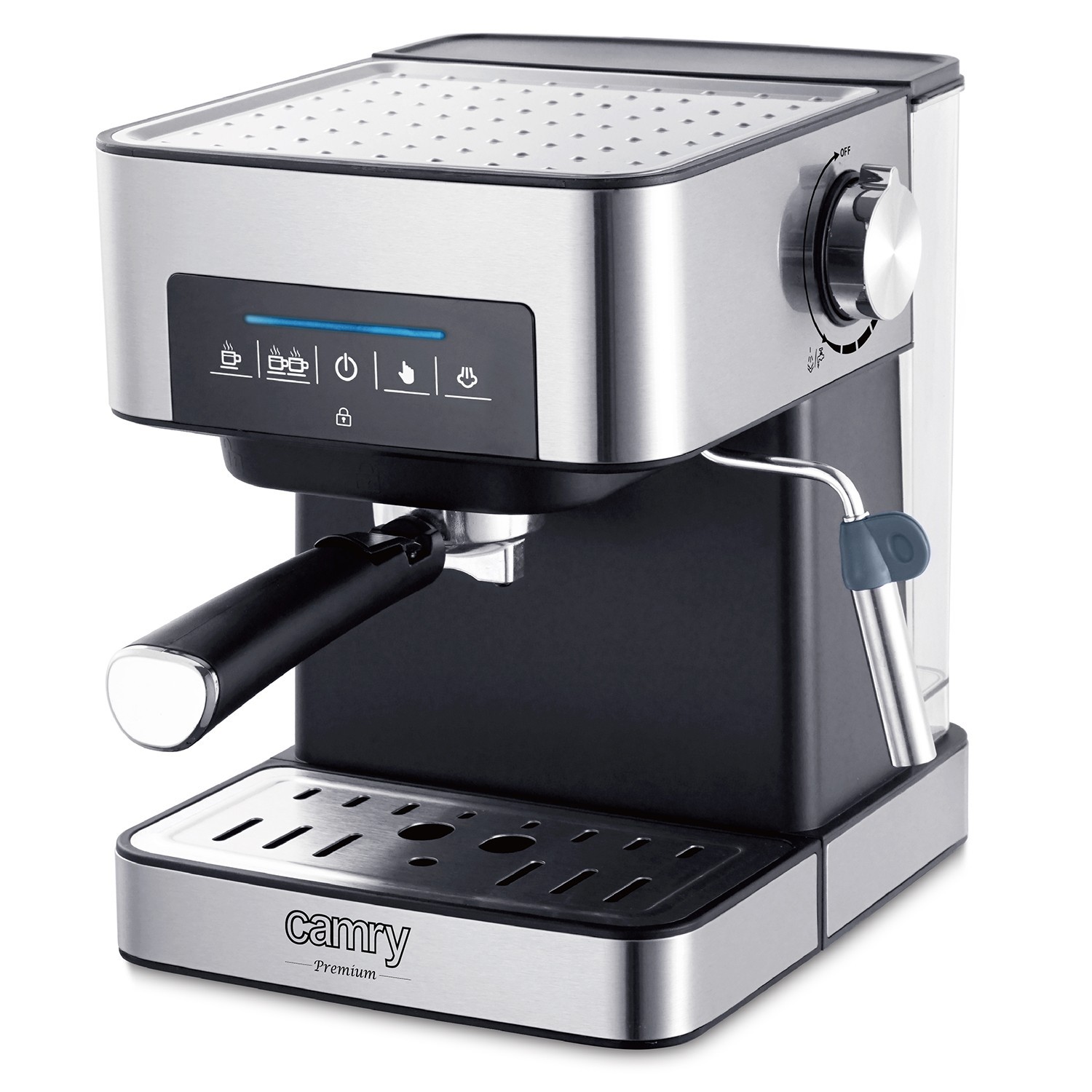 Machine À Café Camry Cr 4410 Expresso Et Cappucino À Pression, 15 Bars, 1000w