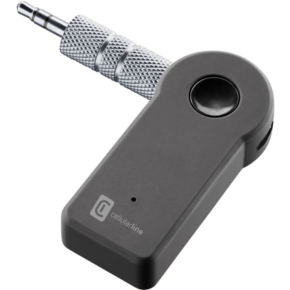 Cellularline Audioreceiver Bluetooth Auf 3,5mm Klinke, Schwarz