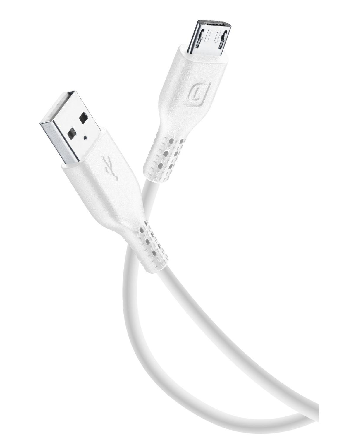 Micro-usb-usb-datenkabel, Weiß