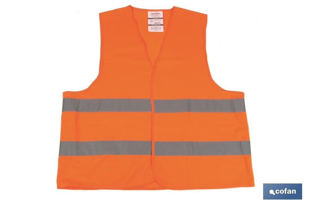 Orange Reflektierende Weste