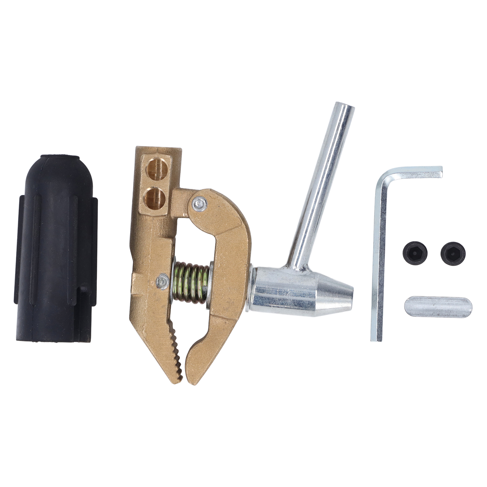 800 A Messing-erdungsklemme Mit Gummimanschette, Praktisch Und Robust, 32 Mm
