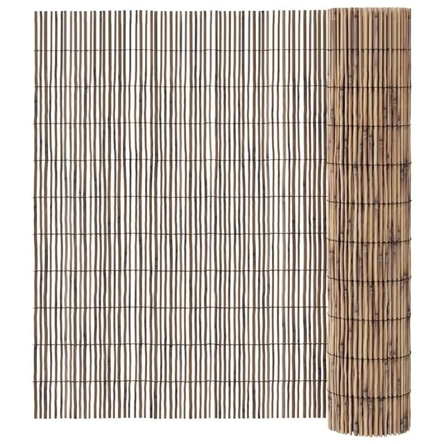 Schilfrohrzaun Braun 300 X 180 Cm Schilf Vidaxl