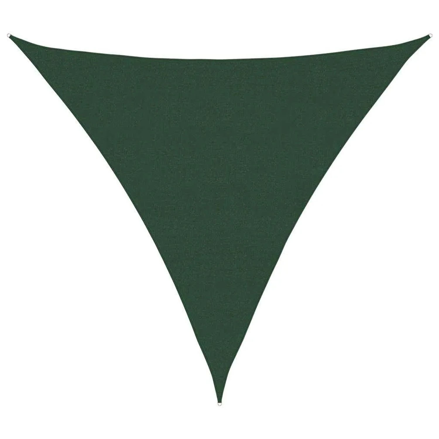 Sonnensegel 160 G/m² Dreieckig Dunkelgrün 6x6x6 M Hdpe Vidaxl