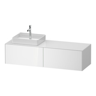 Du Konsolen-wtu Wh White Tulip 550x1300x 408mm Weiß Hgl. Lack 2 Az M.innenbel.