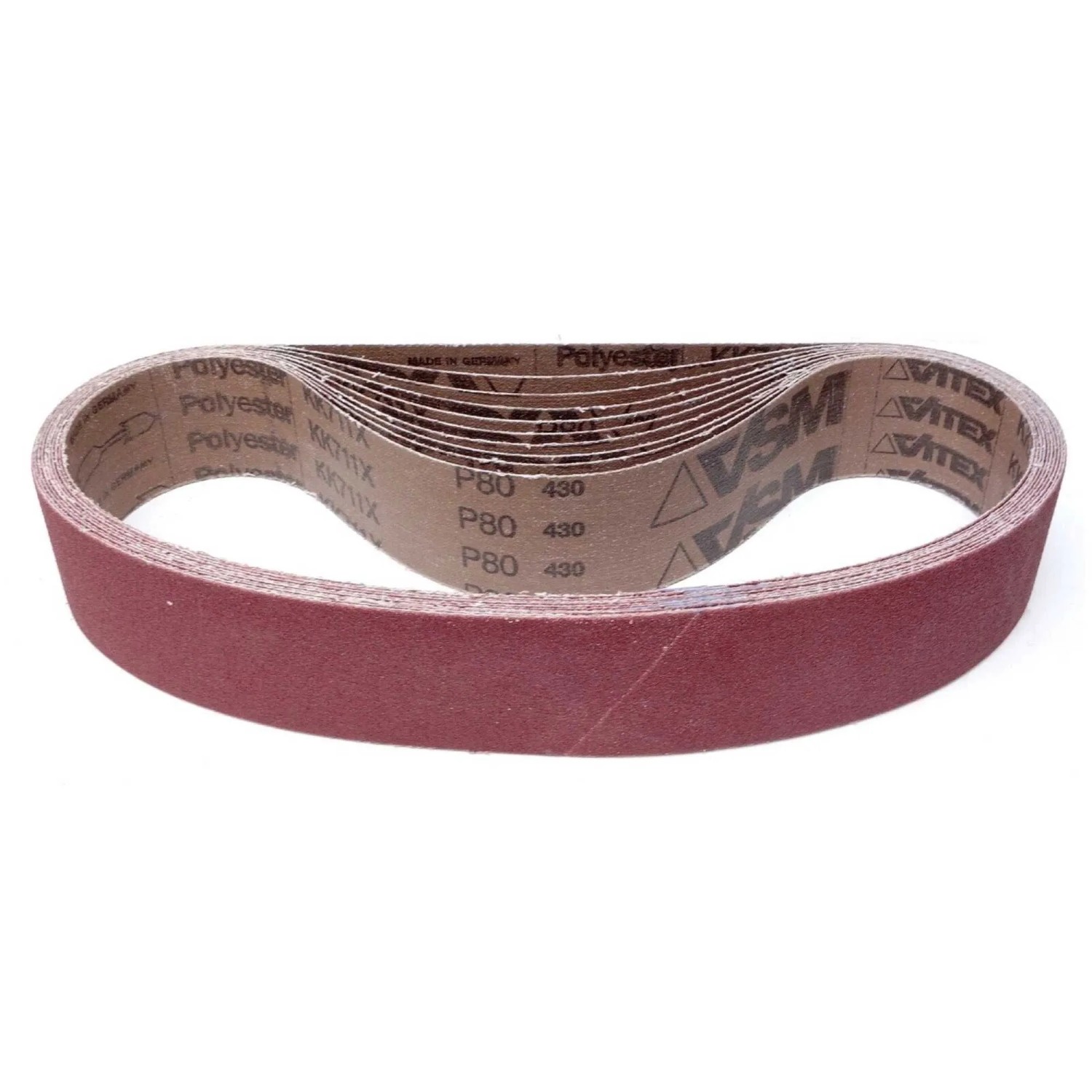 VSM KK711X Schleifband 40x577 mm Korn 100 10 Stück