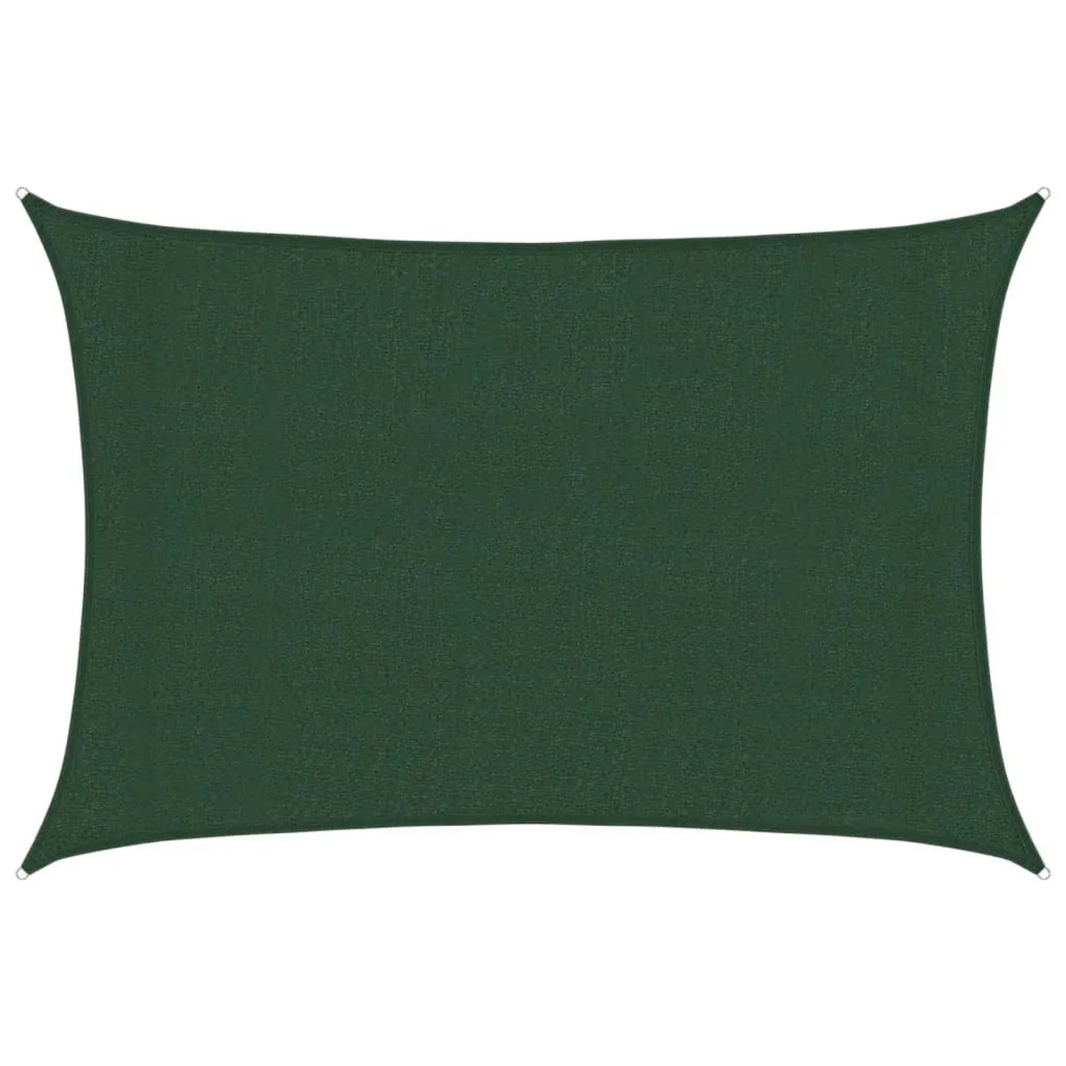 Furnicato Sonnensegel 160 G M² Dunkelgrün 3x5 M Hdpe