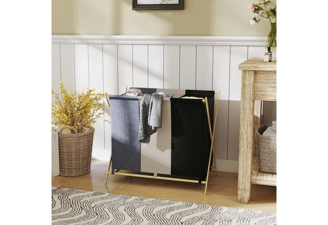 HOMCOM Wäschekorb 75L x 48B x 67H cm