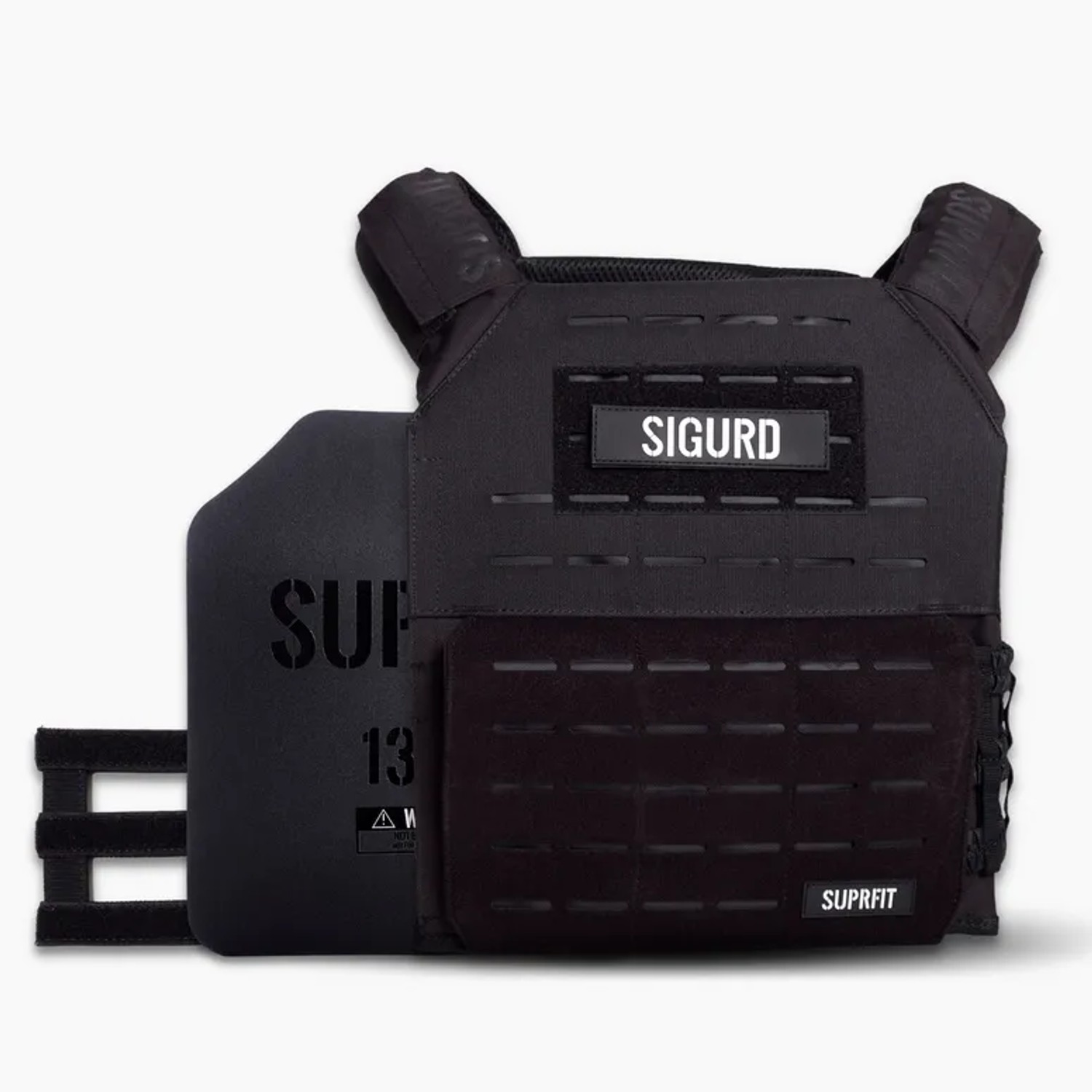 Suprfit Sigurd 3D Gewichtsweste Schwarz 2 x 6,2 KG