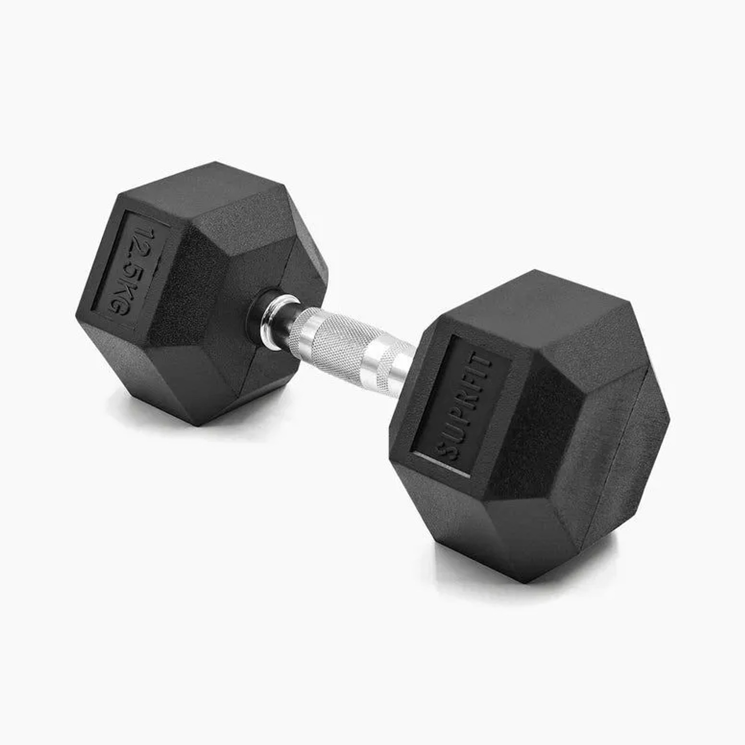Suprfit Hex Gummi-Kurzhanteln Einzeln 12,5 kg