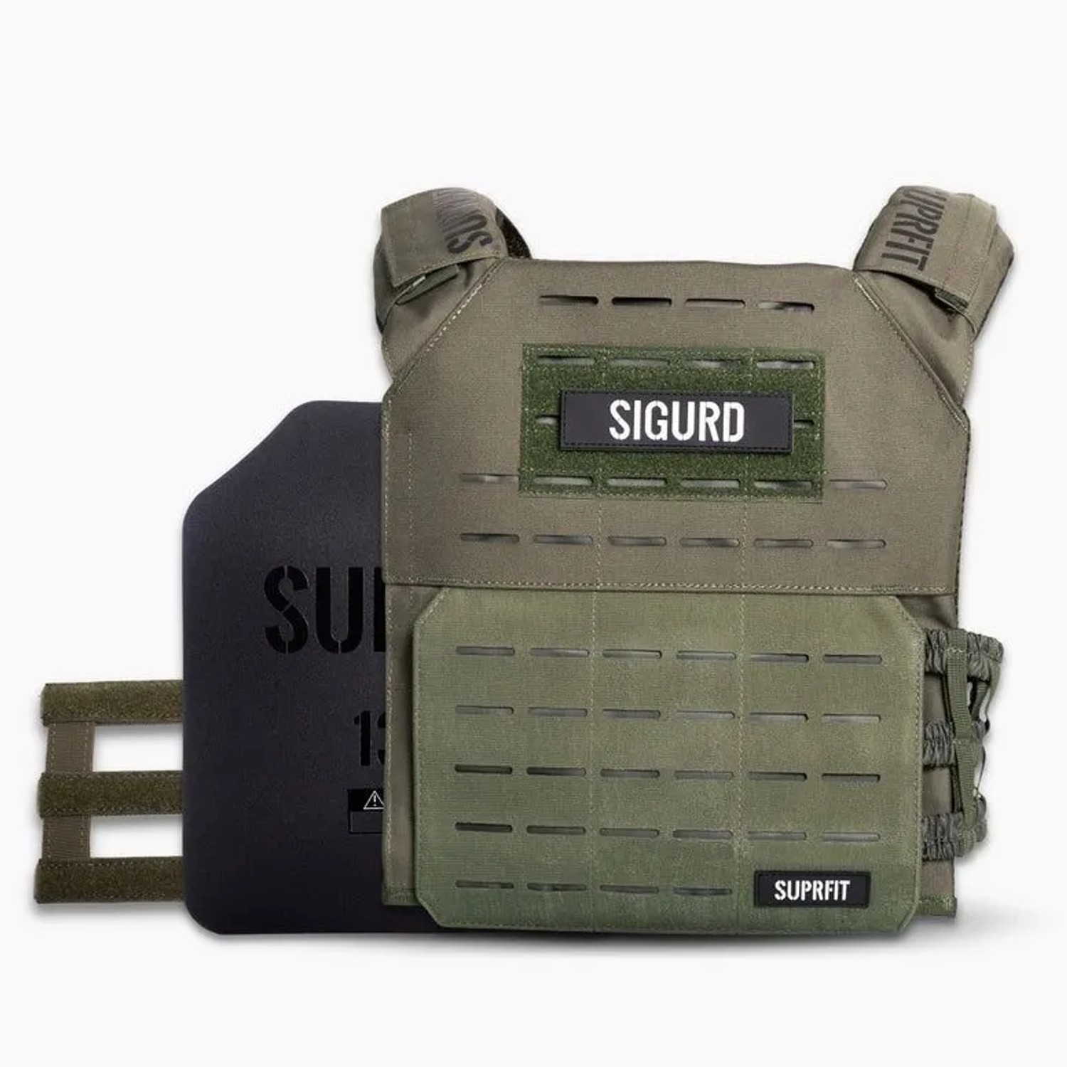 Suprfit Sigurd 3D Gewichtsweste Olive 2 x 6,2 KG