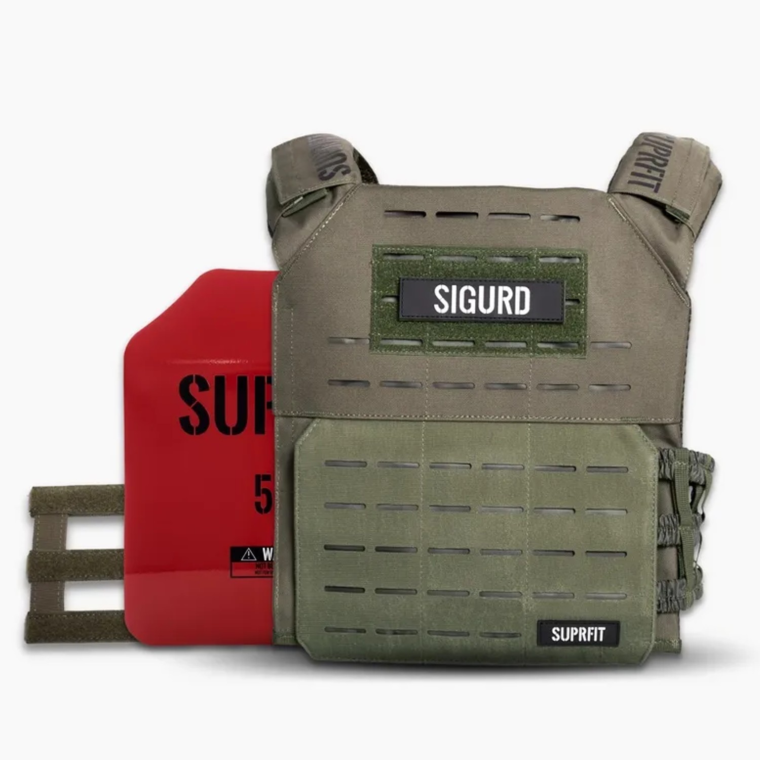 Suprfit Sigurd 3D Gewichtsweste Olive 2 x 2,6 KG