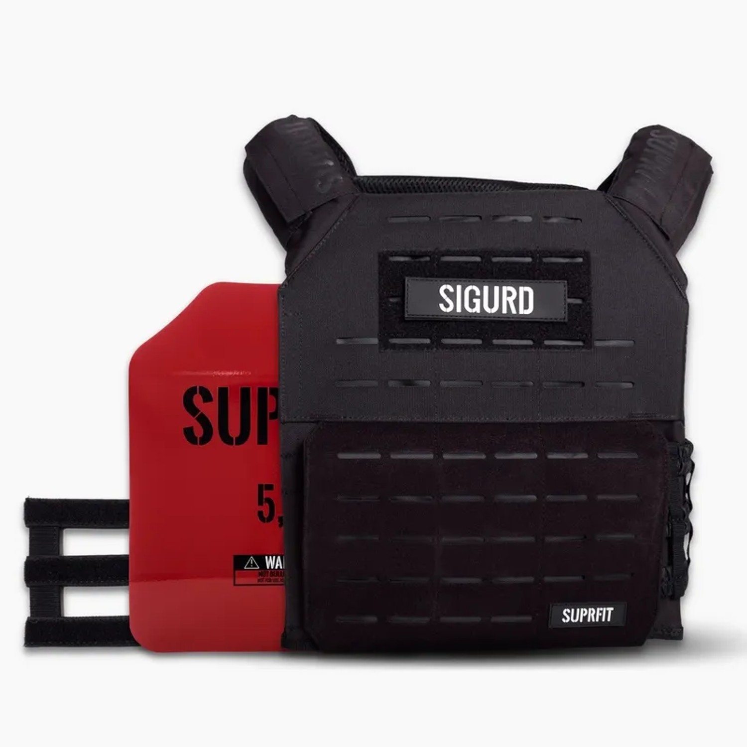 Suprfit Sigurd 3D Gewichtsweste Schwarz 2 x 2,6 KG