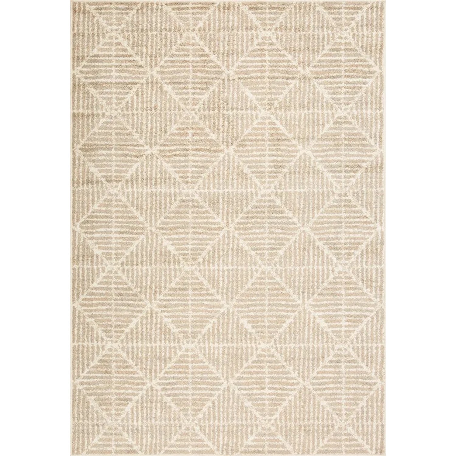 Art Universe Teppich Mosaik Toffee Cream 160 x 230 cm