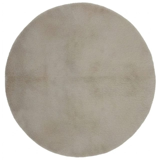 Art Universe Teppich Soft Cloud Taupe Ø 200 cm
