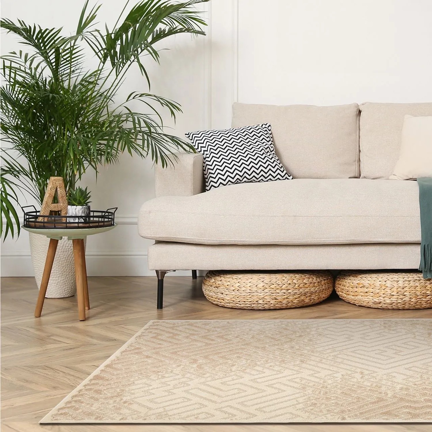 Art Universe Teppich Casablanca Toffee Cream 120 x 170 cm