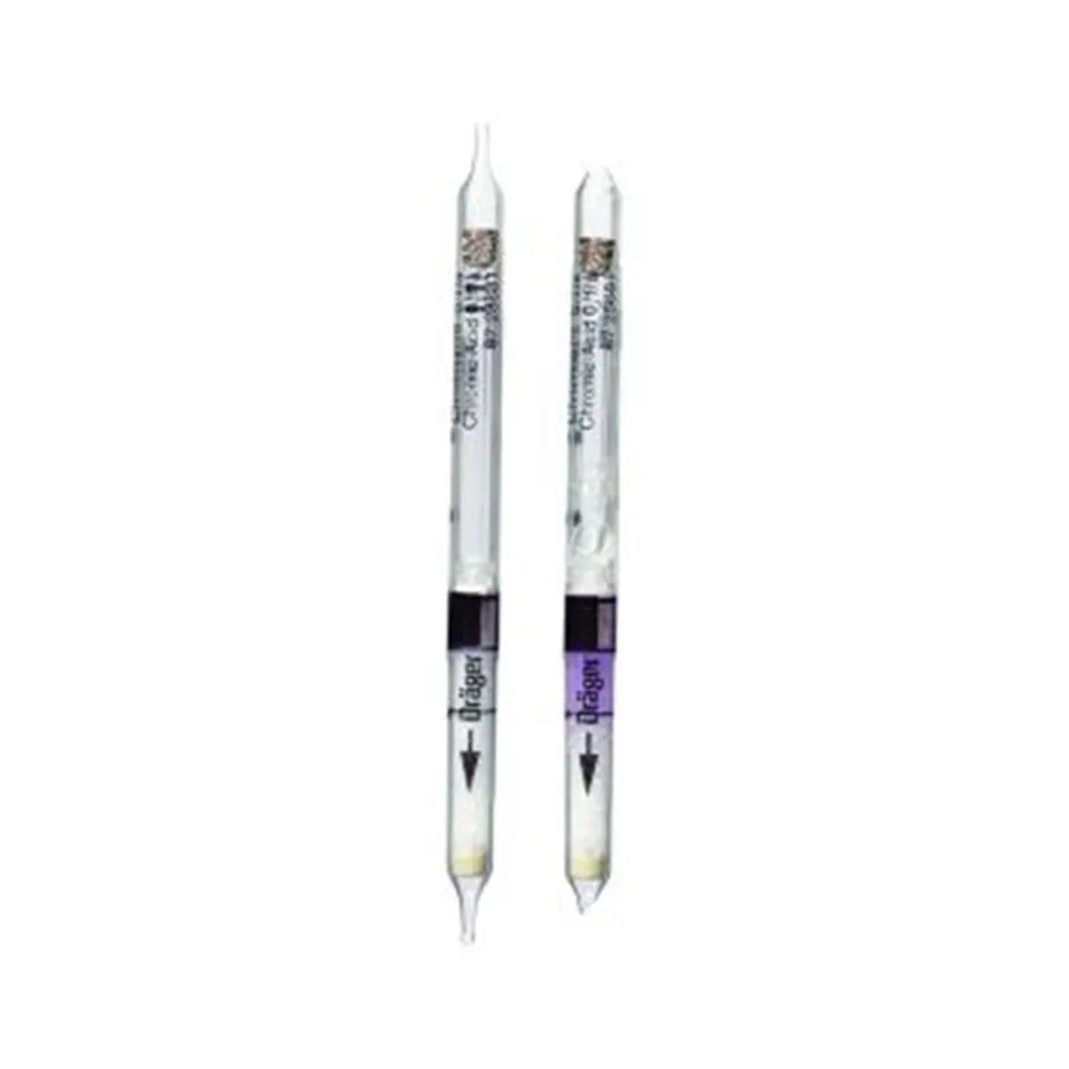 Dräger Röhrchen für Chromsäure 01/a - Klar