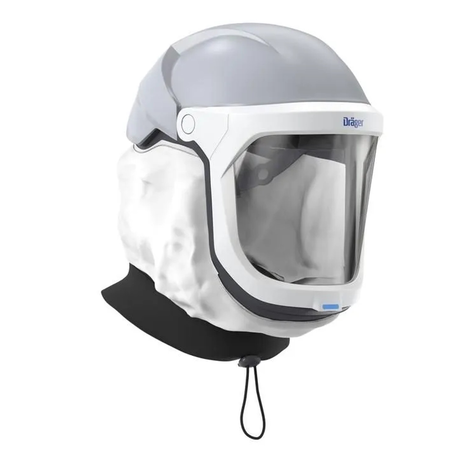 Dräger X-plore 8000 Helm mit PC-Visier Halsabschluss L2 T2 - Weiß